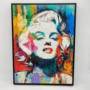 Marilyn Monroe‎ Wall Art Framed Colorful Pop Art Home Decor Hobby Lobby
